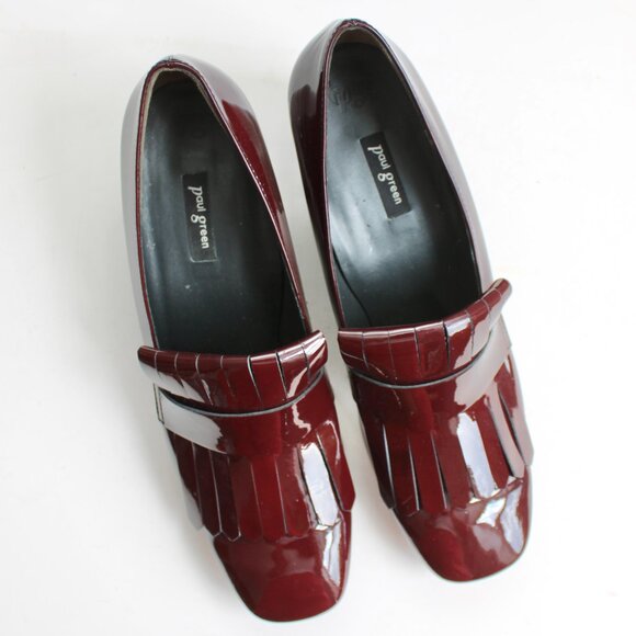 Paul Green Women's Ness Kilty Paul Bodo Red Pump Heels Size 7.5 UK / 10 US - Picture 4 of 8